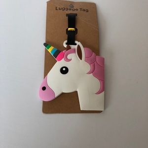 🦄 unicorn luggage tag